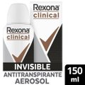 DESODORANTE AEROSOL REXONA CLINICAL FEMININO INVISIBLE 150ML