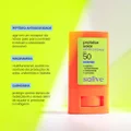 PROTETOR SOLAR FACIAL SALLVE BASTÃO ANTIOLEOSIDADE FPS50 15G