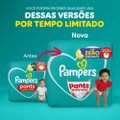 FRALDA PAMPERS PANTS MEGA AJUSTE TOTAL TAMANHO M 30 UNIDADES