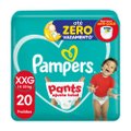 FRALDA PAMPERS PANTS MEGA AJUSTE TOTAL TAMANHO XXG 20 UNIDADES