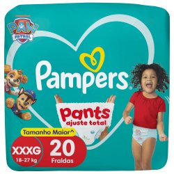 Fralda Pampers Pants Mega Ajuste Total Xxxg 20 Unidades