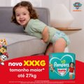 FRALDA PAMPERS PANTS MEGA AJUSTE TOTAL XXXG 20 UNIDADES