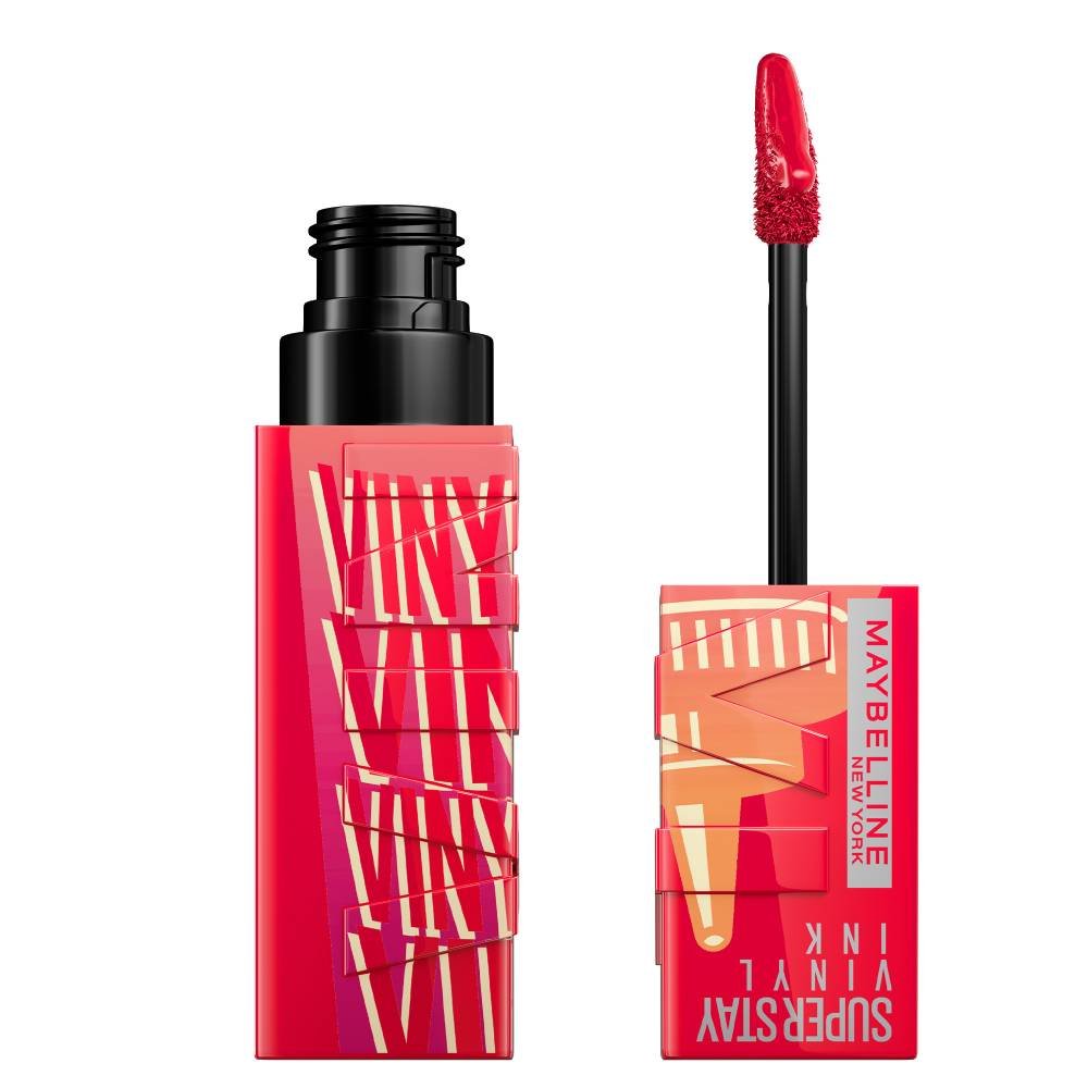 Batom Líquido Maybelline Super Stay Vinyl Ink Sauce Pomodoro 4,2ml