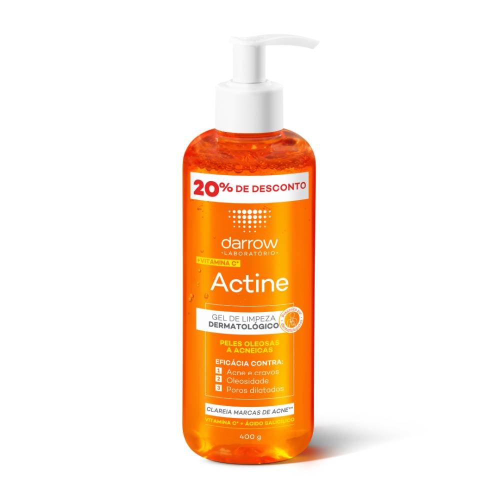 Gel De Limpeza Facial Darrow Actine 400g