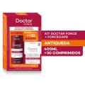 KIT DOCTAR FORCE SHAMPOO ANTIQUEDA 400ML + FORCECAPS 30 COMPRIMIDOS