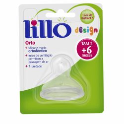 Bico Lillo Ortodontico Design Silicone Tam2