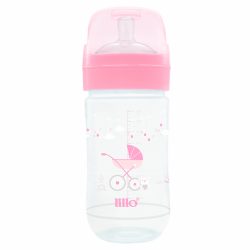 Mamadeira Lillo Super Evolution 300ml Rosa