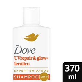 SHAMPOO DOVE UV REPAIR GLOW FERÚLICO 370ML