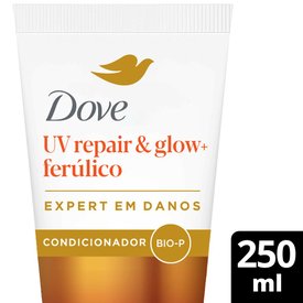 CONDICIONADOR DOVE UV REPAIR GLOW FERÚLICO 250ML