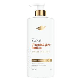 CONDICIONADOR DOVE UV REPAIR GLOW FERÚLICO 600ML