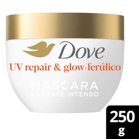MÁSCARA CAPILAR DOVE UV REPAIR GLOW FERÚLICO 250G