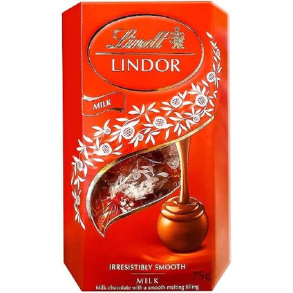 CHOCOLATE AO LEITE LINDT LINDOR 75G