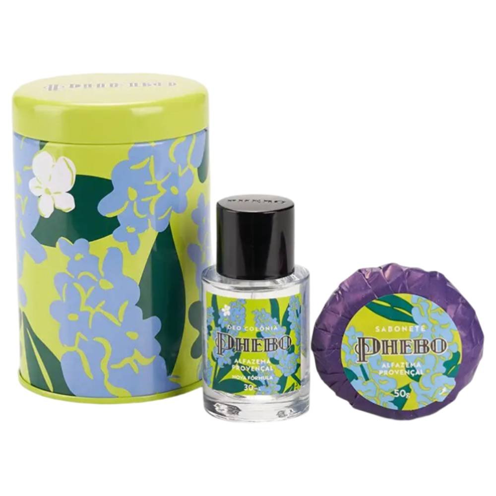 Kit Phebo Alfazema Provençal Sabonete Em Barra 50g + Colônia 30ml
