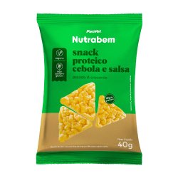Snack Proteico Cebola E Salsa Nutrabem 40g