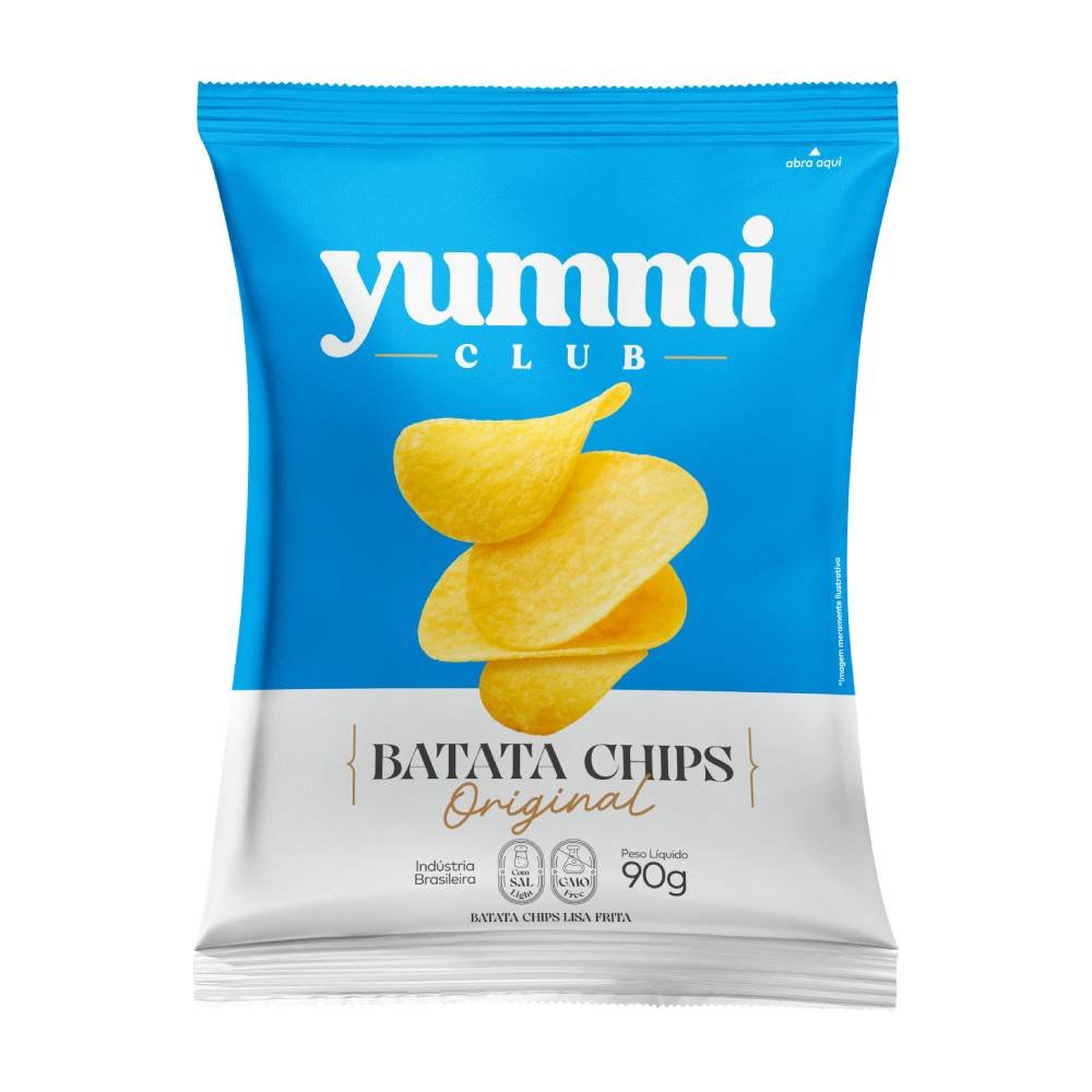 Chips De Batata Original Yummi Club 90g