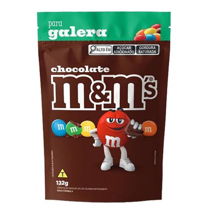 CHOCOLATE MMS AO LEITE 132G
