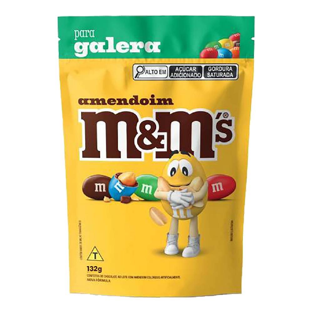 Chocolate M&ms Amendoim 132g