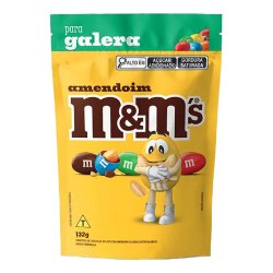 Chocolate Mms Amendoim 132g