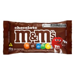 Chocolate Mms Sabor Ao Leite 40g