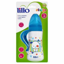 Mamadeira Lillo Design Fashion 300ml Azul