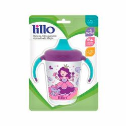 Caneca Aprendizado Anti Vazamento Lillo Magia 207ml Lilás