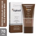 PROTETOR SOLAR EPISOL COLOR PELE MORENA MAIS FPS 70 40G
