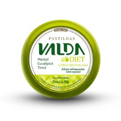 Pastilhas Valda Diet Citrus 50g