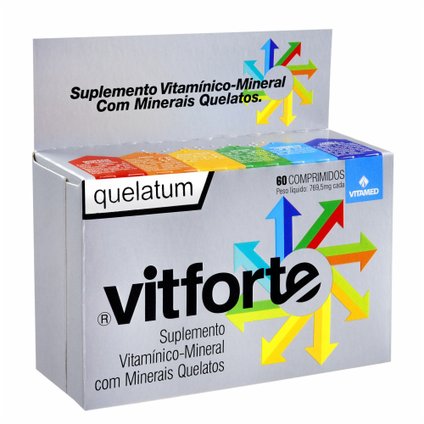 VITFORTE QUELATUM 60 COMPRIMIDOS