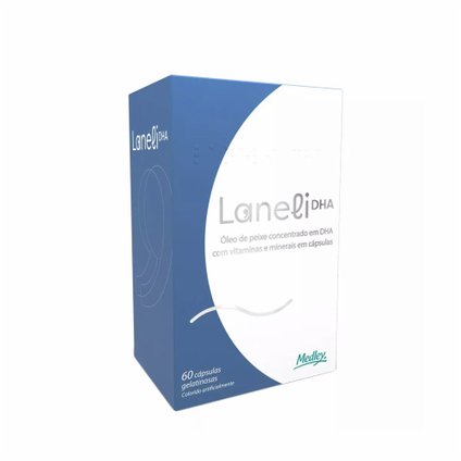 LANELI DHA CAPSULAS GEL COM 60