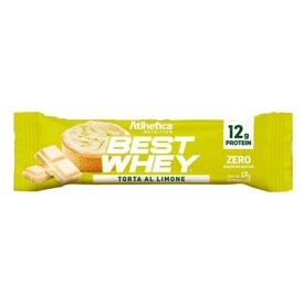 BARRA DE PROTEÍNA ATLHETICA NUTRITION BEST WHEY TORTA AL LIMONE 49G