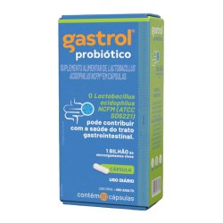 Suplemento Alimentar Gastrol Probiótico 1bi 30 Cápsulas