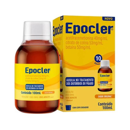 EPOCLER SOLUÇÃO ABACAXI 100ML COM COPO DOSADOR