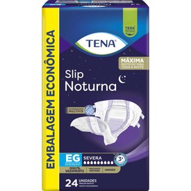 FRALDA GERIÁTRICA TENA SLIP NOTURNA TAMANHO EG 21 UNIDADES