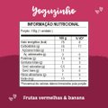 PAPINHA PAPAPÁ YOGUZINHO FRUTAS VERMELHAS E BANANA 100G