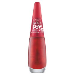 Esmalte Top Coat Impala Antonela Pov Glitter Zerei A Trend 7,5ml