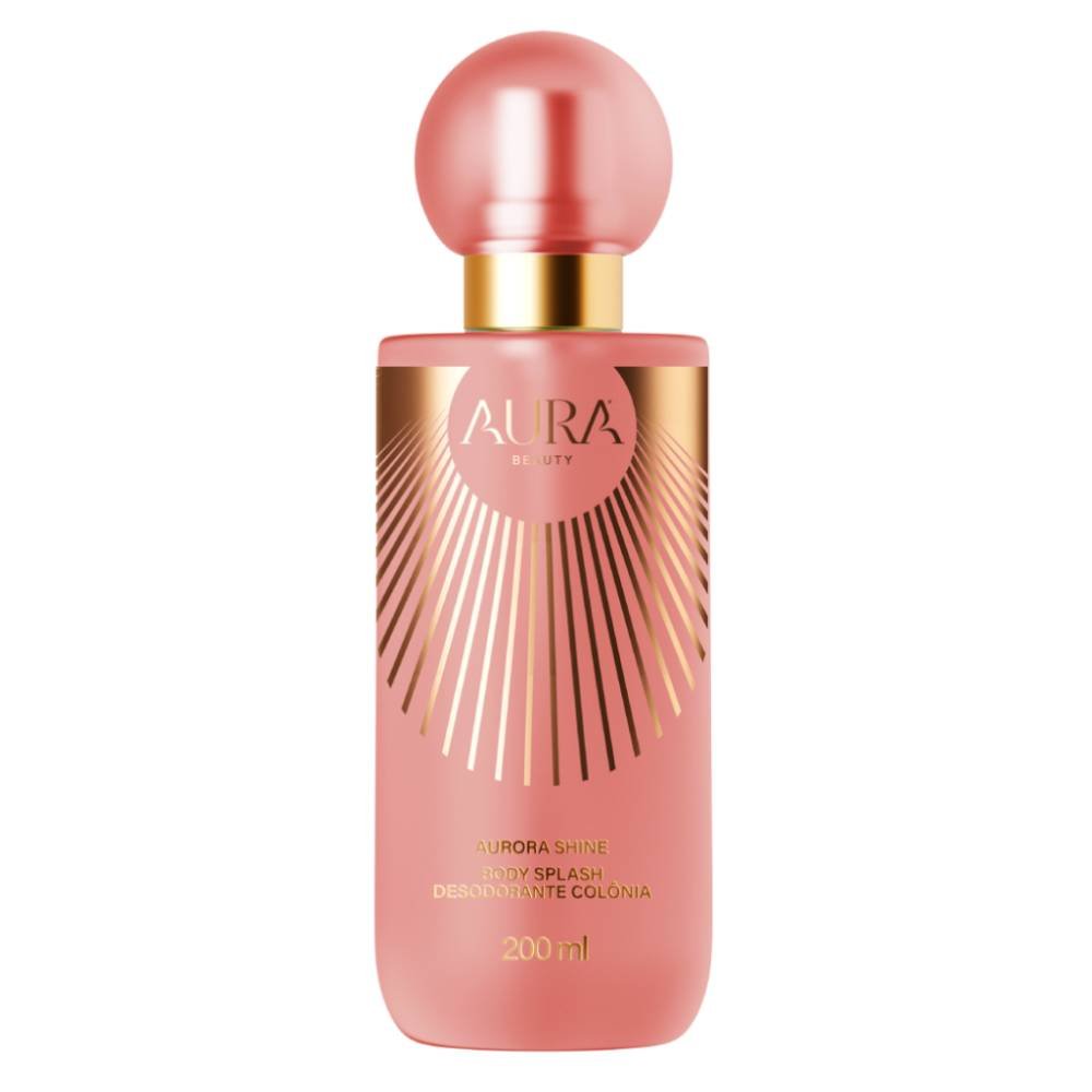Body Splash Aura Beauty Aurora Shine 200ml