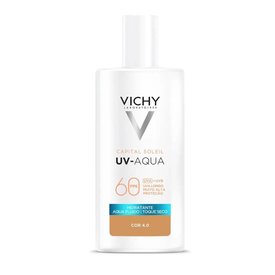 PROTETOR SOLAR FACIAL VICHY CAPITAL SOLEIL UV-AQUA COR 4 FPS60 40ML