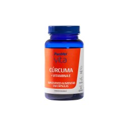 Cúrcuma + Vitamina E Panvel Vita 30 Cápsulas