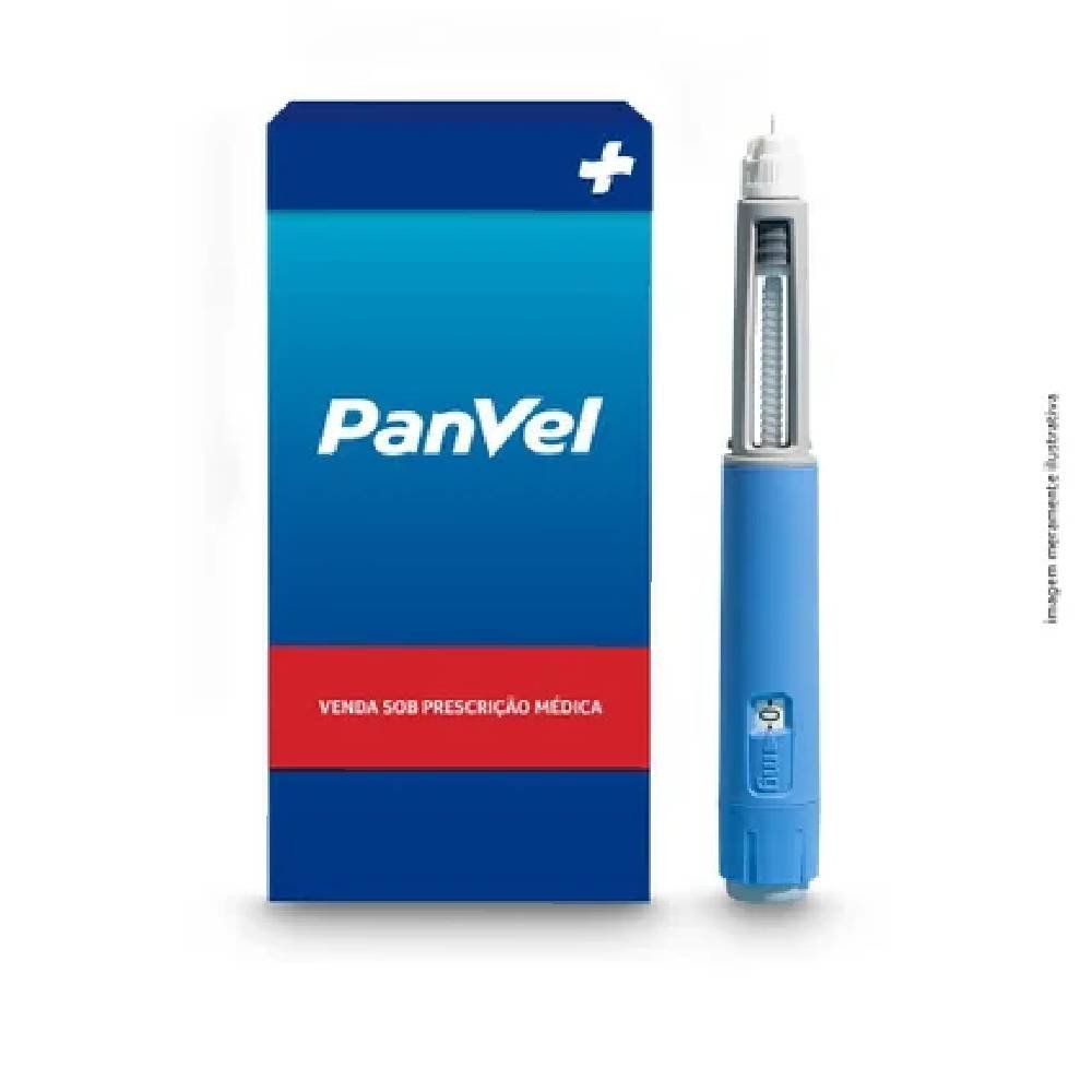 Poviztra 0,25mg Semaglutida 1,5ml 1 Caneta Injetável + 4 Agulhas Geladeira