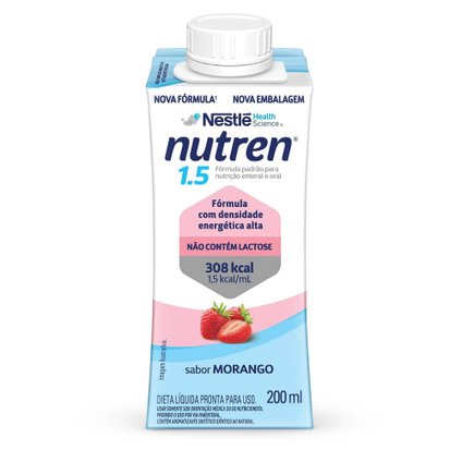 COMPLEMENTO ALIMENTAR NUTREN 1.5 MORANGO 200ML