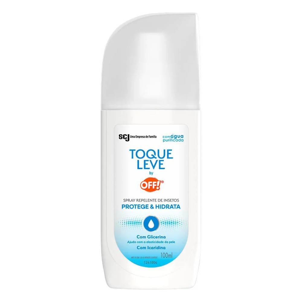 Repelente Para Insetos Off Toque Leve Spray 100ml
