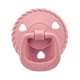 CHUPETA KUKA CLASSIC ROSA 6 MESES + COM 1 UNIDADE