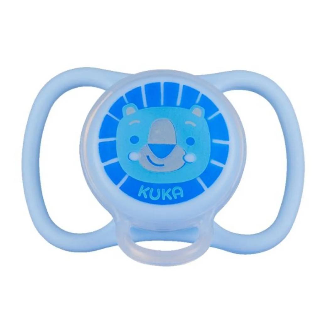 Chupeta Kuka Fresh Azul 6 Meses + Com 1 Unidade