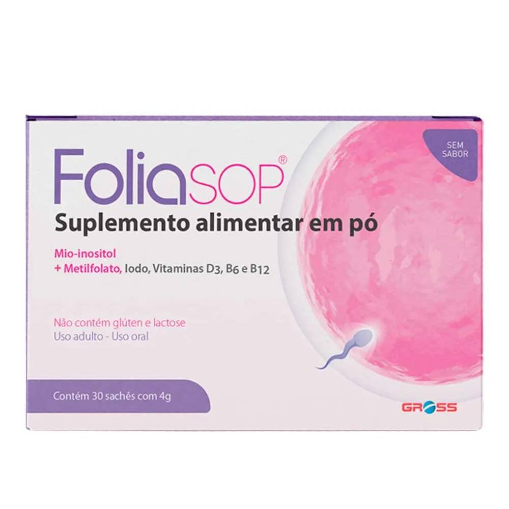 Folia Sop 30 Sachês Com 4g Cada