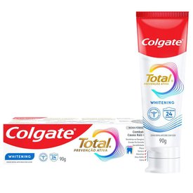CREME DENTAL PARA BRANQUEAMENTO COLGATE TOTAL 12 WHITENING 90G