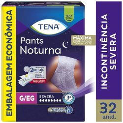Roupa Íntima Tena Pants Noturna G/eg 32 Unidades