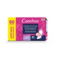 PROTETOR DIÁRIO CAREFREE PROTEÇÃO EXTRA LONGO COM FRAGRÂNCIA 60 UNIDADES