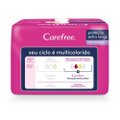PROTETOR DIÁRIO CAREFREE PROTEÇÃO EXTRA LONGO COM FRAGRÂNCIA 15 UNIDADES