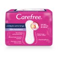 PROTETOR DIÁRIO CAREFREE PROTEÇÃO EXTRA LONGO COM FRAGRÂNCIA 15 UNIDADES