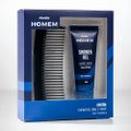 KIT PANVEL HOMEM SHOWER GEL 30ML + PENTE DE CABELOS - PRESENTE DE NATAL